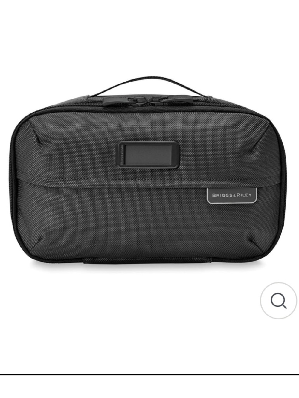 Briggs & Riley Baseline Black Expandable Travel Toiletry Essentials Kit